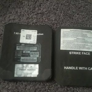 Plates, Ceramic, Side, Ballistic